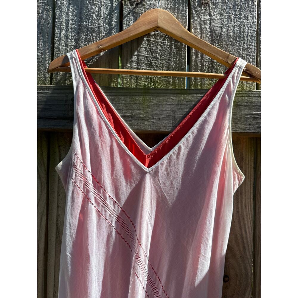 Banana Republic Silk-Lined Ballet Pink Sheer Maxi Dress - Picture 2 of 6